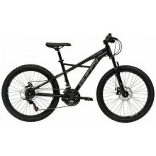 HUFFY Bicycle KORROS 24" BLACK 24382W Black