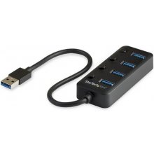 STARTECH 4-PORT USB 3.0 HUB WITH ON/OFF WITH...