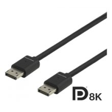 DELTACO GAMI Cable NG DisplayPort, 2m, black...