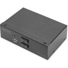 Digitus KVM Switch, 4K60HZ, 2x1 DP in, 1x DP...