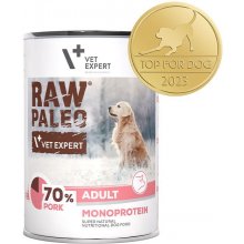 VetExpert RAW PALEO Adult Monoprotein Pork -...