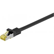 Goobay CAT 7 SFTP, PiMF 10m Patchkabel Sort