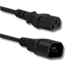 Qoltec 53896 power cable Black 1.8 m C13...