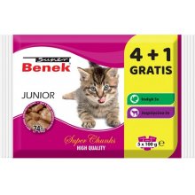 Super Benek Junior - wet cat food - 5 x 100g