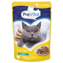 PREVITAL Cat Food Mix 4 Flavors Chicken...