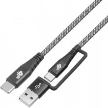 TB USB A/C - USB C Cable 1,2 m black