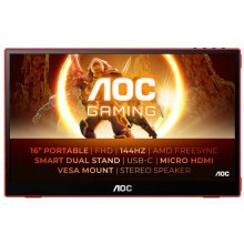 AOC 16G3 portable TV/monitor Portable...