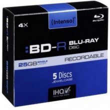 Intenso 5001215 blank Blu-Ray disc BD-R 25...