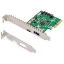 Võrgukaart Digitus | PCIe card, USB-C 3.1...