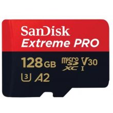 Флешка SANDISK Extreme PRO 128 GB MicroSDXC...