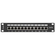 Lanberg PPF5-9012-B patch panel 1U