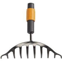Fiskars QuikFit Garden rake Black Steel