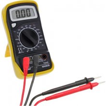 INLINE Digital Multimeter, with temperature...