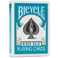 Bicycle Turquoise Back cards