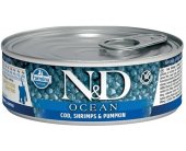 Farmina N&D OCEAN KITTEN Codfish, Shrimps &...