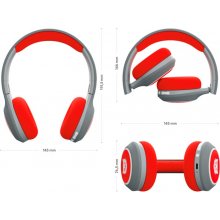 Tigermedia tigerbuddies, headphones (red...