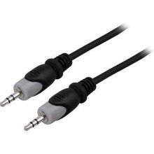 Deltaco MM-151 audio cable 3 m 3.5mm Black...