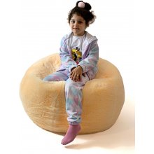 Go Gift Sako bag pouffe cream XL 120 cm