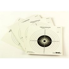 Broń.pl Paper discs 17x17 cm 100 pcs