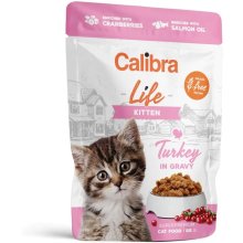 Calibra Cat Life Kitten Turkey in gravy -...