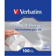 Verbatim CD-DVD PAPER SLEEVES 100 PK