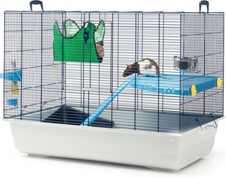 Cage pour furet et rat coloris gris Savic Freddy 2 – 80 x 50 x 63
