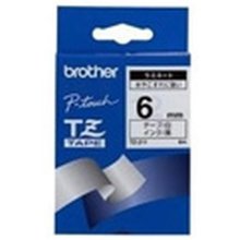 Brother Black on White Gloss Laminated Tape...