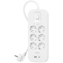 ИБП Belkin Connect White 6 AC outlet(s) 2 m