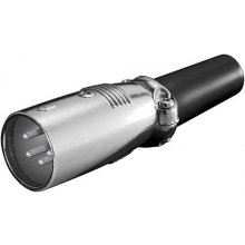 Goobay Microphone Plug, XLR male (4-pin)