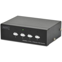 Digitus VGA Switch 4 PCs, 1 Monitor