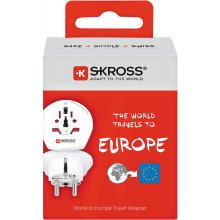SKROSS Single Adapter Europe, Travel adapter...