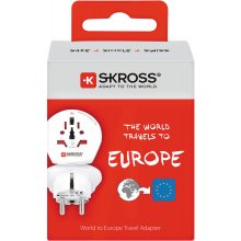 SKROSS Single Adapter Europe, адаптер для...