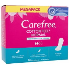 Carefree Cotton Feel Normal 76pc -...