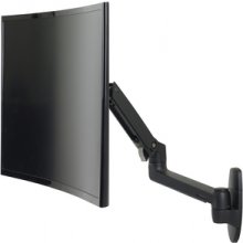 Ergotron LX WALL MOUNT LCD ARM MATTE BLACK