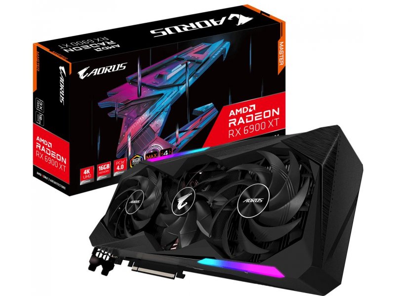 Gigabyte 16gb Gb Rx6900xt Aorus Master Gv R69xtaorus M 16gd 01 Ee