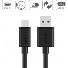 UNITEK USB CABLE USB-A — USB-C 25CM...