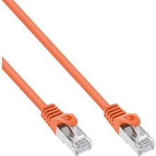INLINE Patch Cable SF/UTP Cat.5e orange 10m