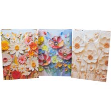 Home4you Kinkekott DAISY L, 31x43x12cm, mix