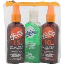 Malibu Dry Oil Spray 100ml - SPF15 Sun Body...