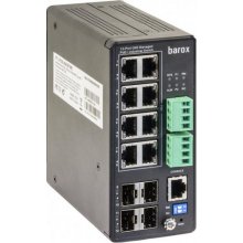 Barox Switch 8xPoE/PoE+ 8x10/100/1000TX...