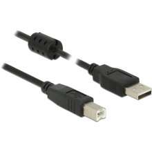 DELOCK USB Kabel A -> B St/St 3.00m schwarz