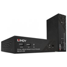 Lindy 100m Cat.6 Dual Head HDMI, USB & RS232...