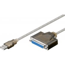 Goobay USB Printer Cable, Transparent, 1.5 m