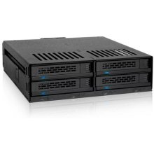 Icy Dock MB324SP-B disk array Desktop Black