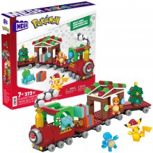 MegaBloks Mattel MEGA Pokémon Holiday Train...