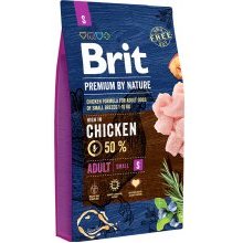 Brit Premium by Nature Adult S 8kg (Лучший...