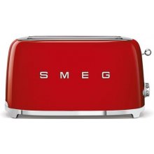 Smeg Four Slice Toaster Red TSF02RDEU