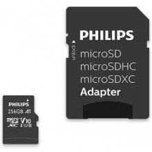 Philips MicroSDXC Card 256GB Class 10 UHS-I...