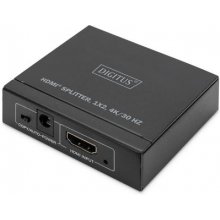 DIGITUS HDMI Splitter 1x2 4K/30Hz schwarz