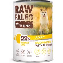 VetExpert RAW PALEO Duoprotein Turkey & Cod...